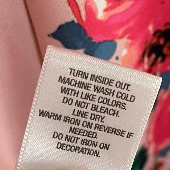 Roz & Ali Pink Floral Midi Dress Size 4 - Picture 10 of 10